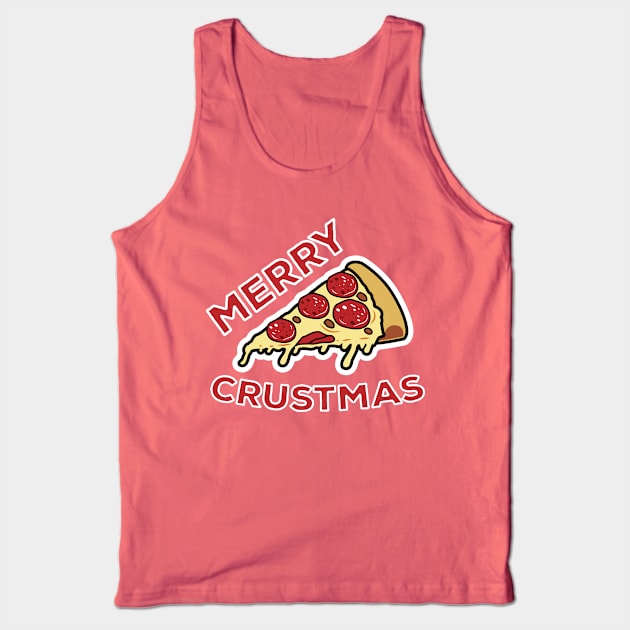 Merry Crustmas Tank Top by RobinBobbinStore